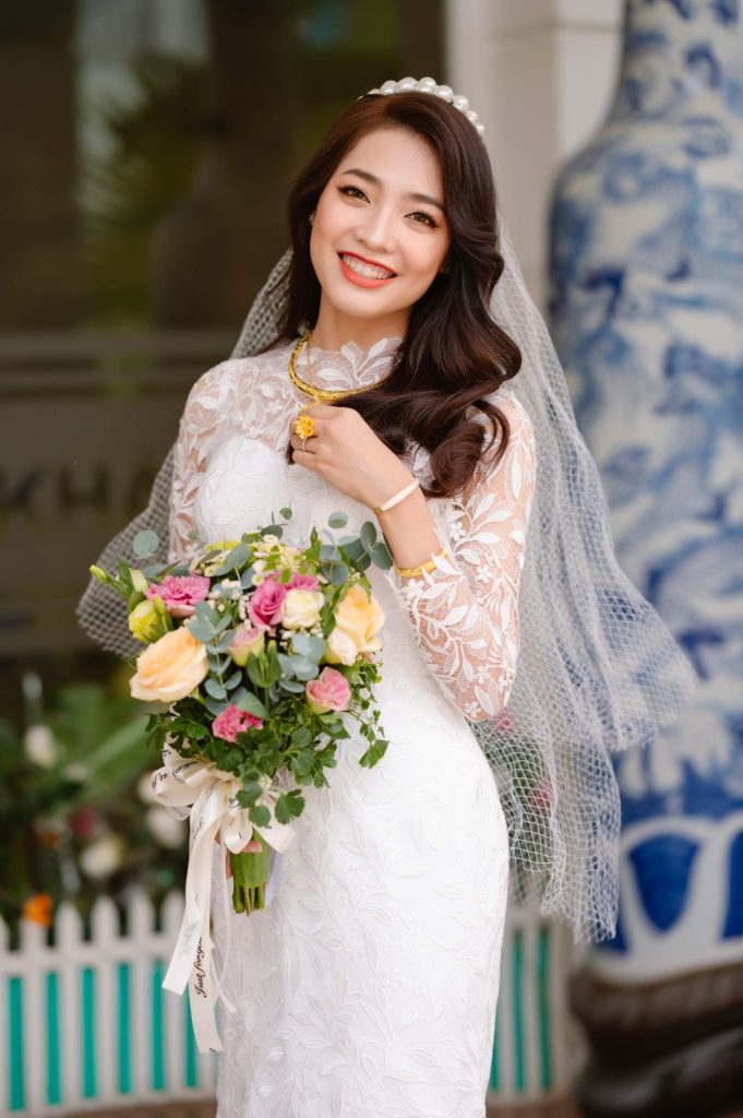 Váy cưới body