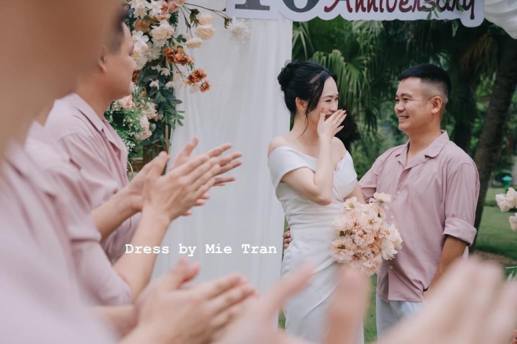 Feedback váy cưới nhà Mie Tran
